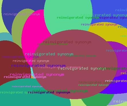 reinvigorated synonym